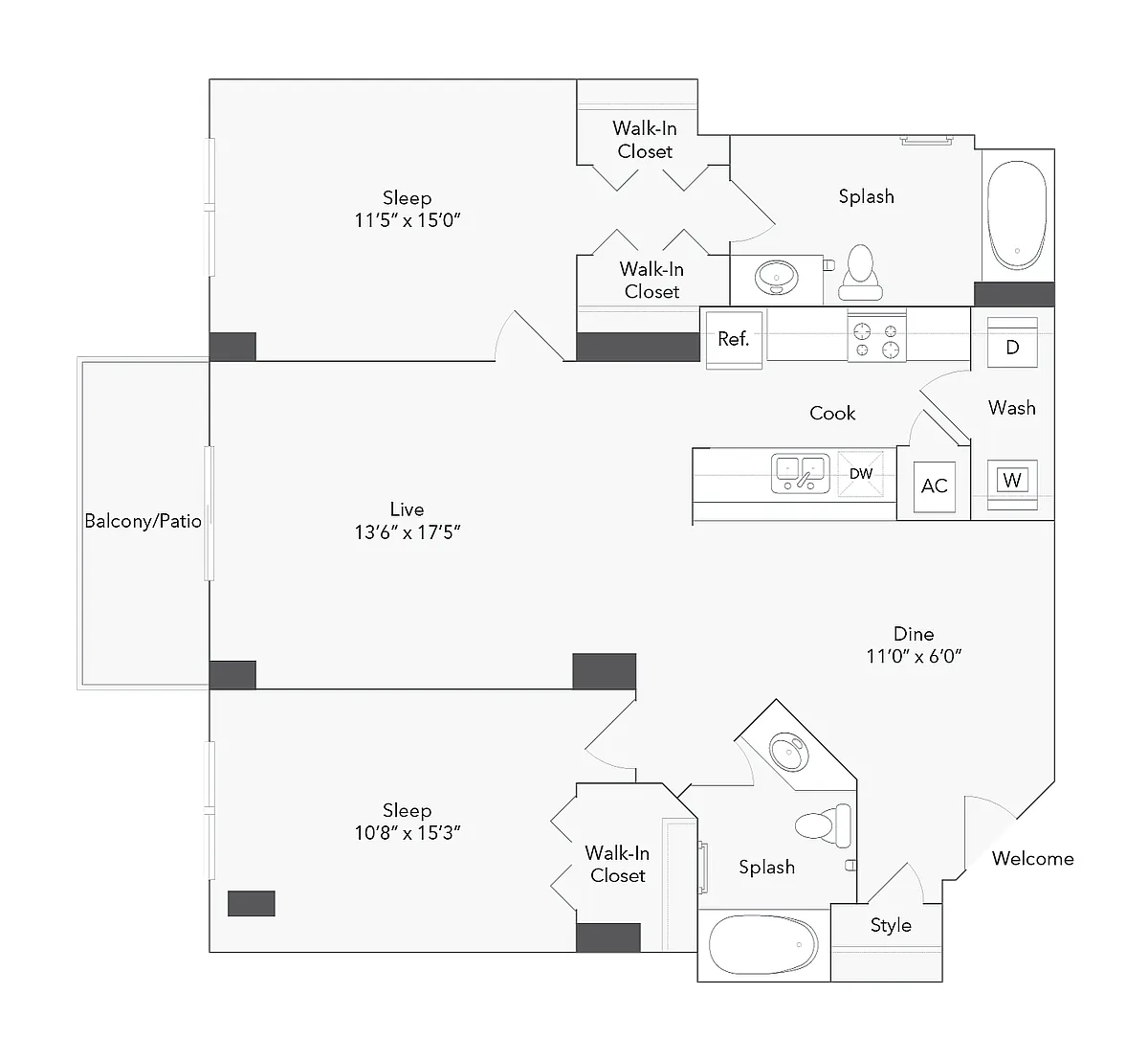 Floor plan Cleveland