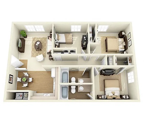 Floor plan Chamisa