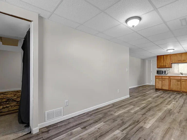 Downstairs rec room