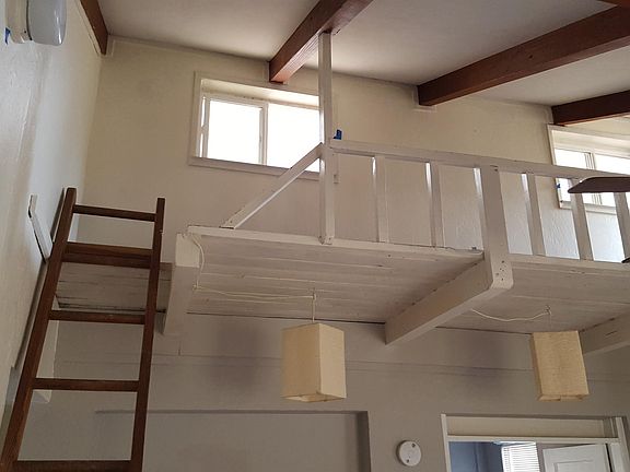 Loft over living room