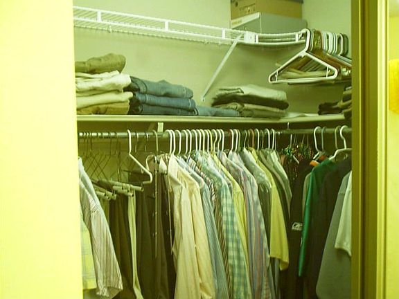 Walk-in Master closet
