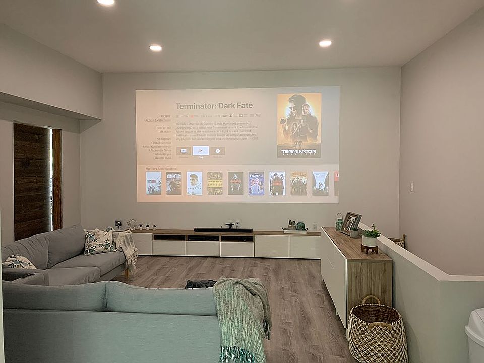 Home theater room