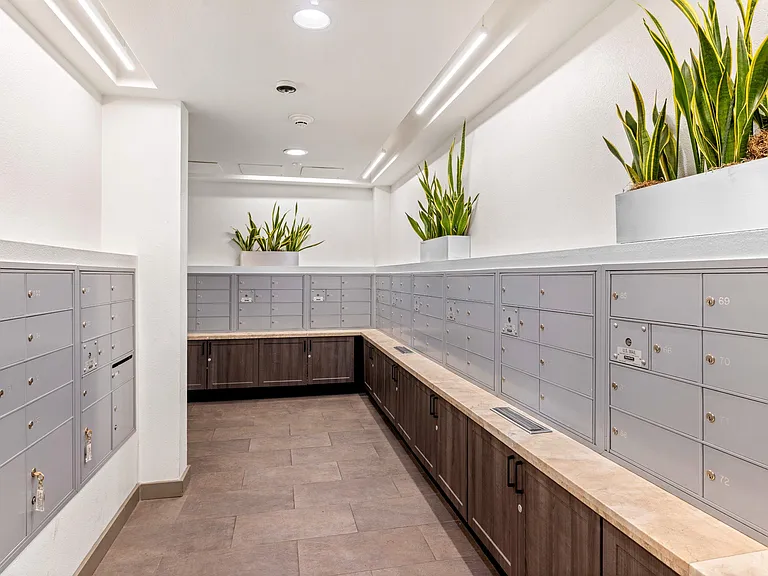 Mail and Package Room at 128 on State Apartments in Kirkland, WA 98033