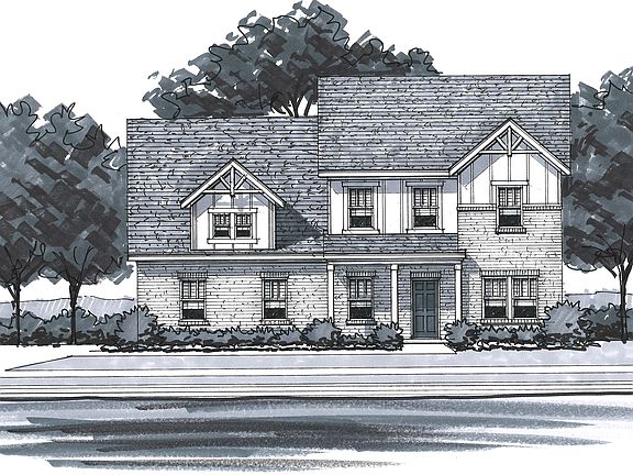 The Wilburn - Craftsman 1 - Side Entry Garage