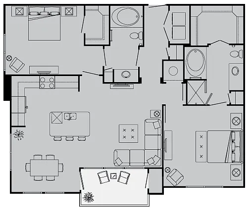 Floor plan H