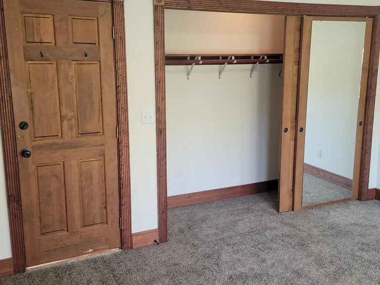 Master bedroom closet.