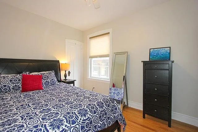 bedroom #1 (That's a king-size bed)
