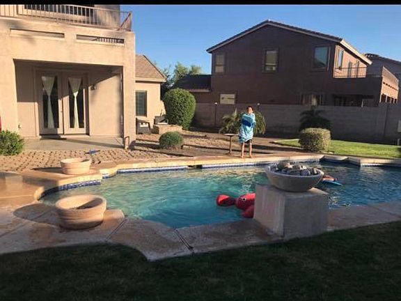 Pool area.