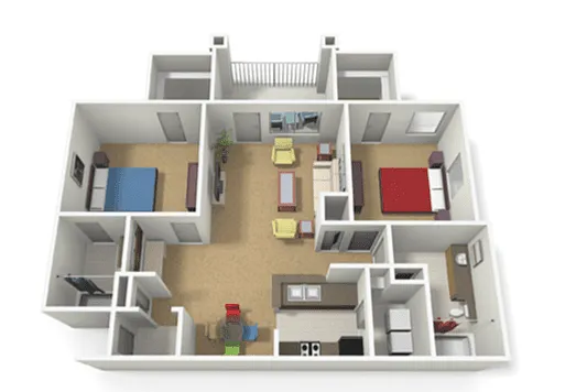 Floor plan Classic - Augusta