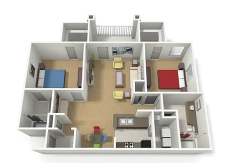 Floor plan Classic - Augusta