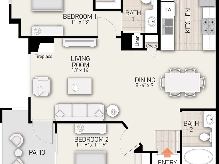 The Hamptons Apartment Homes — Photo 30
