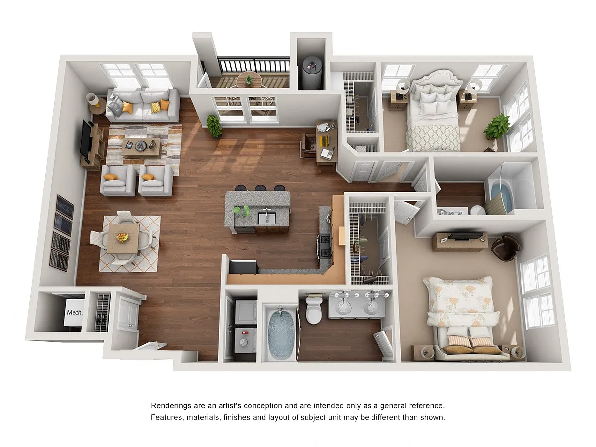 Floor plan The Michelangelo