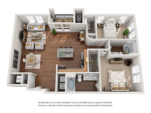Floor plan The Michelangelo