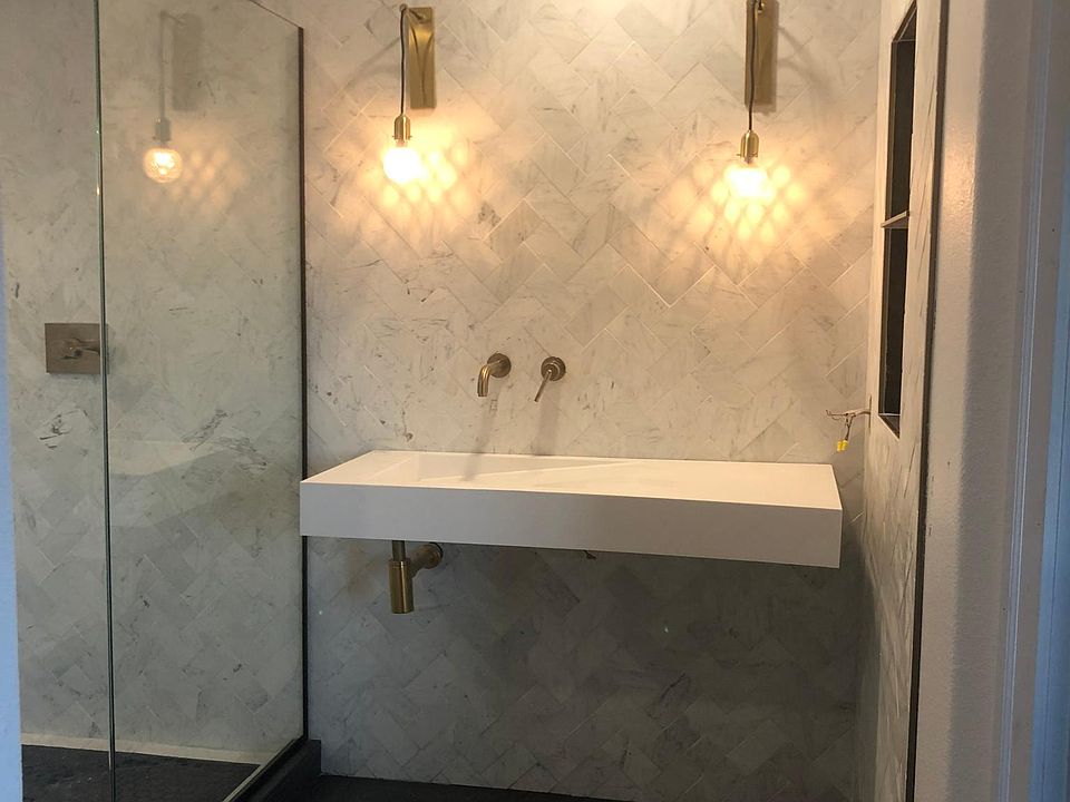 Master bath vanity