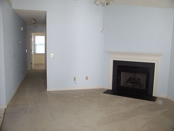 living room from front door