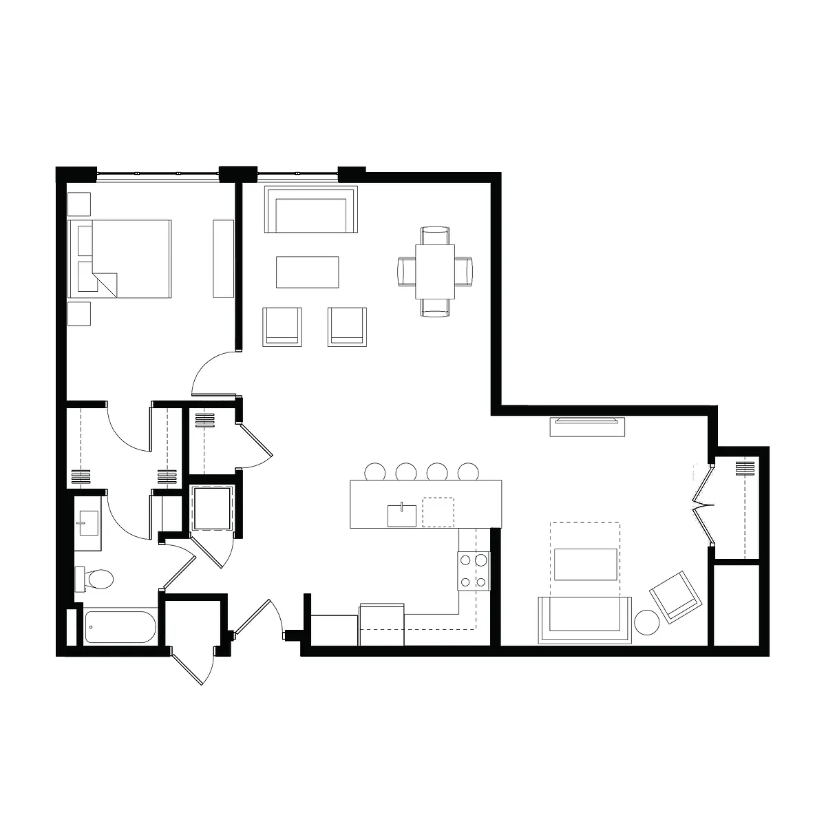 Floor plan A8