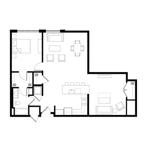 Floor plan A8