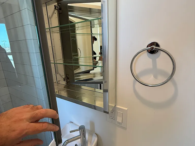 Mirrored Medicine Cabinet