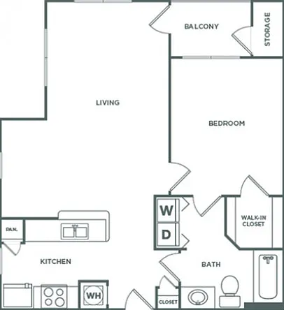 One bedroom One Bath (825 SF) One bedroom One Bath (825 SF)