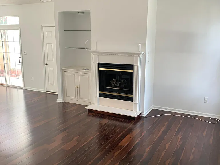 Fireplace in living room