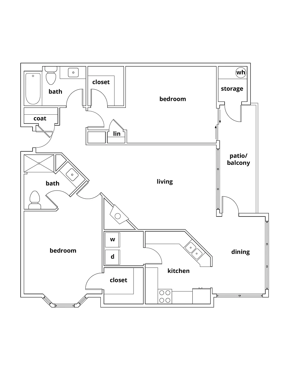 Floor plan Dogwood