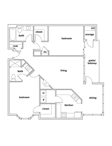 Floor plan Dogwood