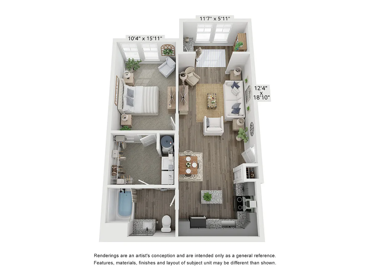 Floor plan The Laurel