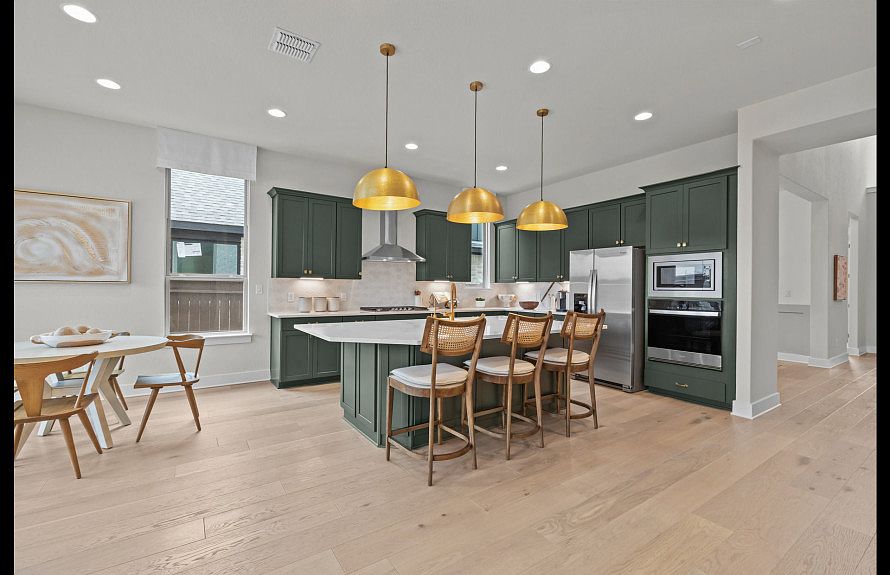 Open Concept Kitchen Dining