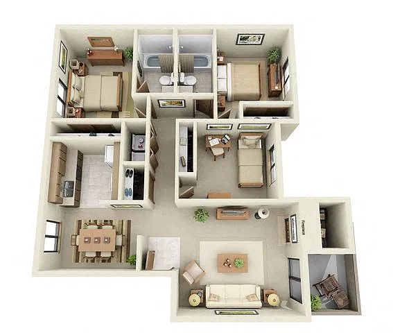 Floor plan The Endeavor