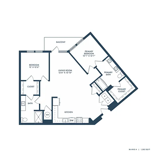 Floor plan B6 ADA
