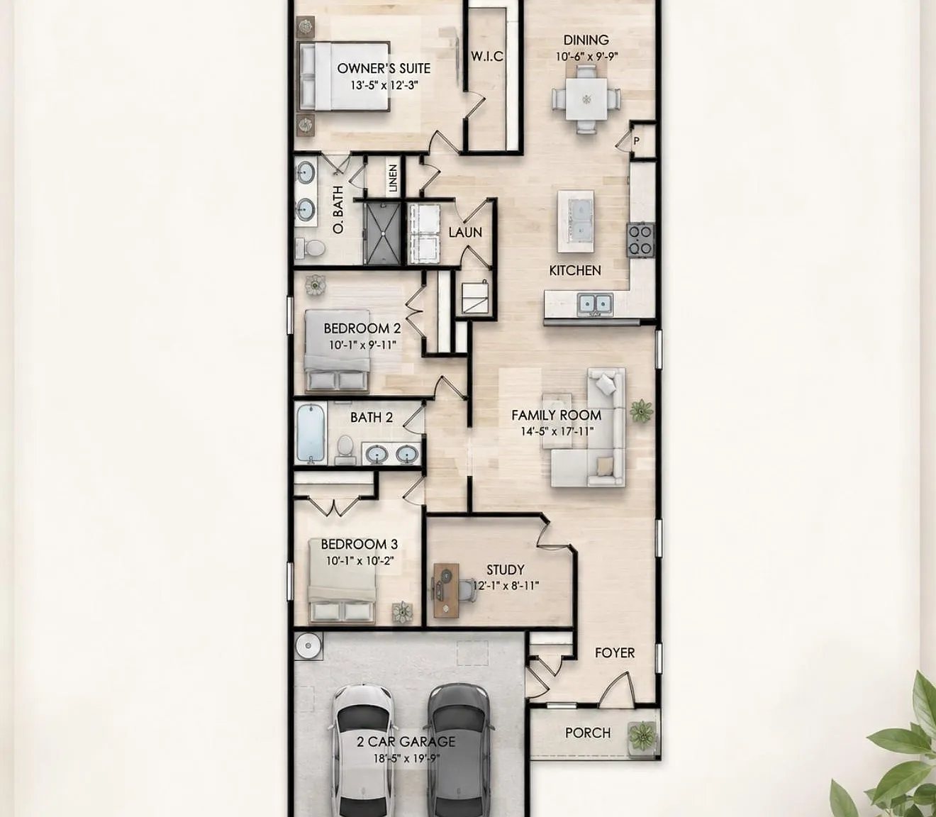 3 bed, 2.0 bath, 1560 sqft, $2,000 — Photo 3