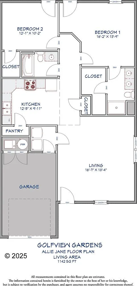 2 bedrooms and 2 baths — Photo 4