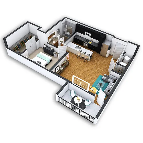 Floor plan Cole Platinum