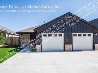 2544 138th St, Lubbock, TX 79423