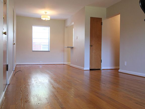 Main level living room / dining room area.