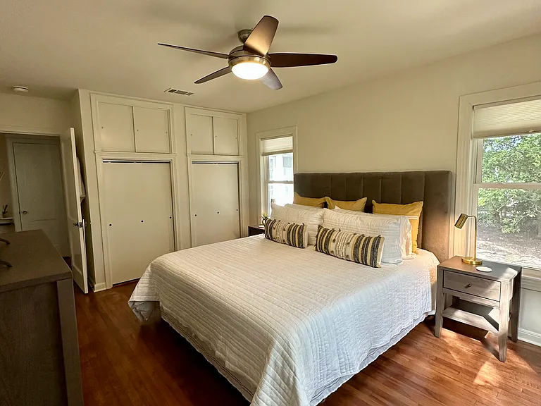 Primary Bedroom (King shown)