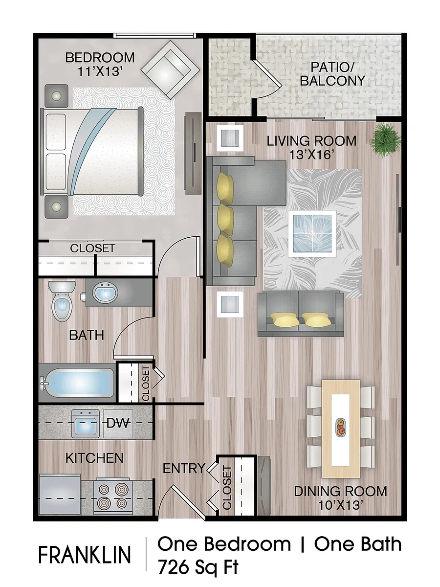 Floor plan Franklin