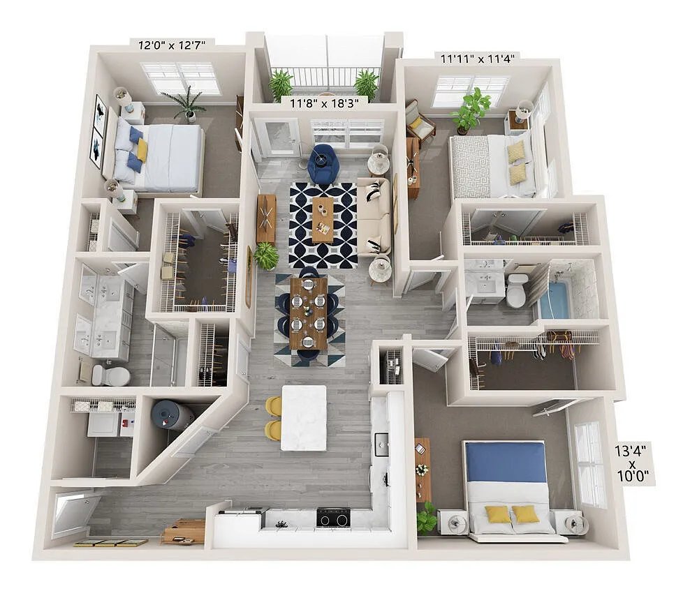 Floor plan C1
