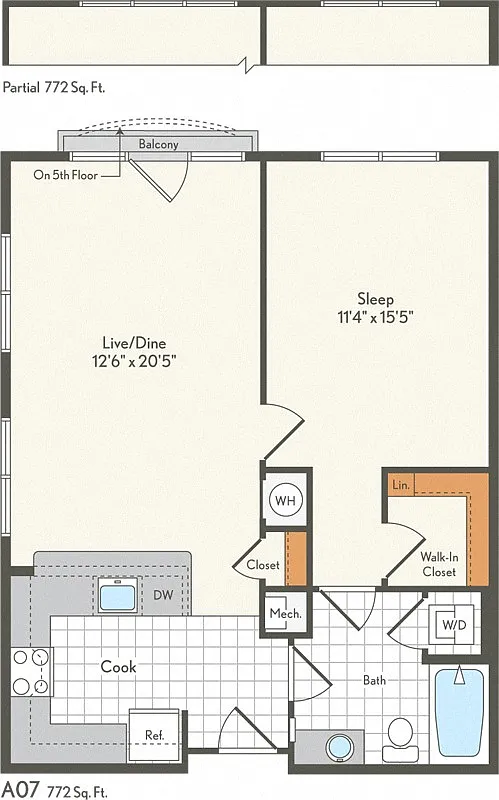 Floor plan A7