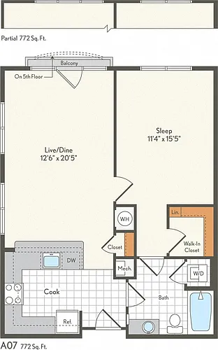 Floor plan A7