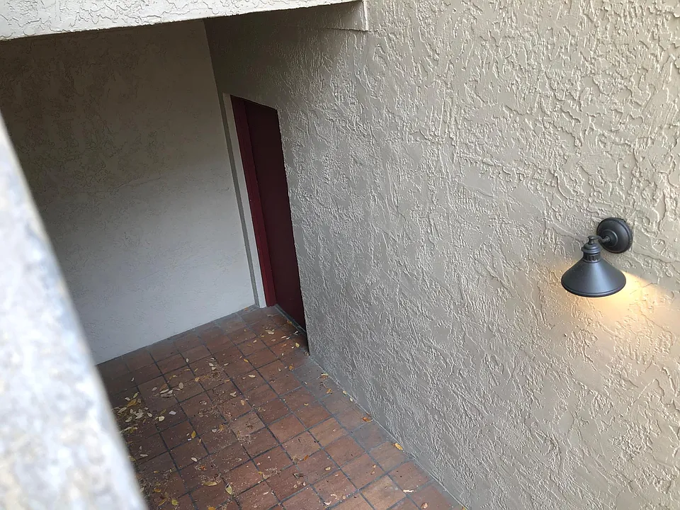 Door to Garage from Stairs to Unit