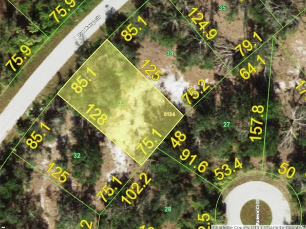 7320 FREEBERG CIRCLE LOT 33, PORT CHARLOTTE, FL 33981