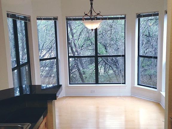 Breakfast nook from kitchen