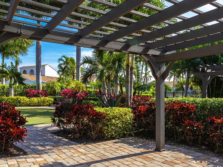 Enjoy a shaded retreat.
