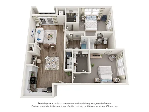 Floor plan Hickory