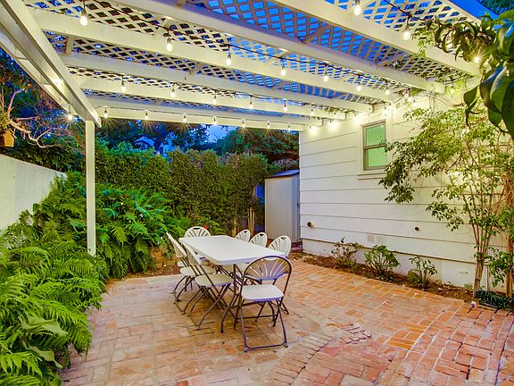 Pergala on back patio