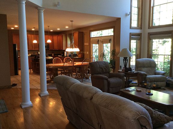 Family Room into Kitchen