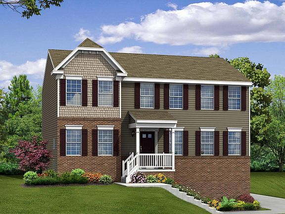 Elevation G Opt New England Partial Brick Front