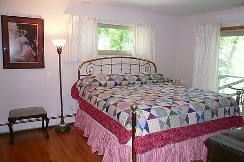 Large Master with access to private deck