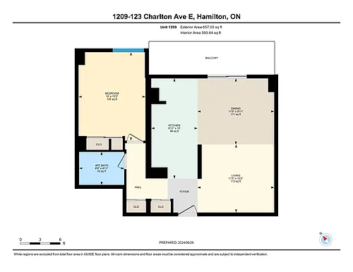 Floor plan 1406